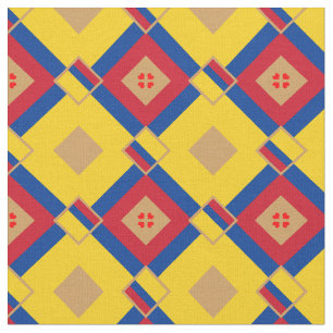 Tissu Drapeau colombien et mode textile branché