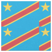 Tissu Drapeau Congo (Fermer)