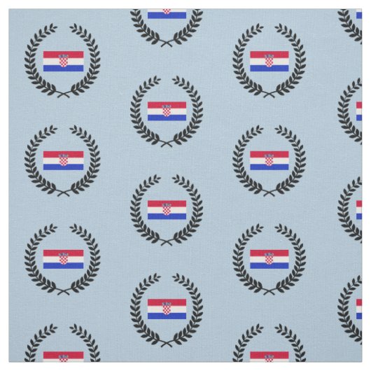Tissu Drapeau croate (Échantillon)