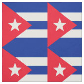 Tissu Drapeau Cuba (Échantillon)
