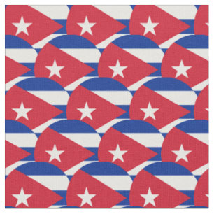 Tissu Drapeau cubain et tissus/mode à la mode