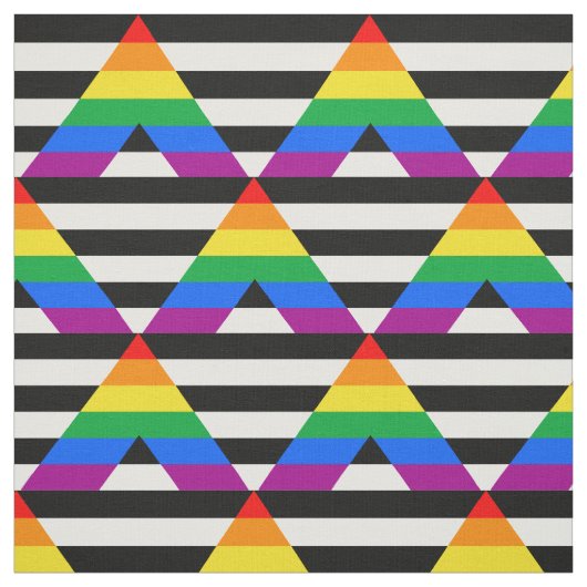 Tissu Drapeau d'allié LGBTQ+ (Échantillon)