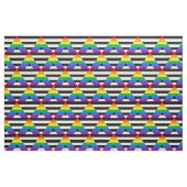 Tissu Drapeau d'allié LGBTQ+ (Fat Quarter)
