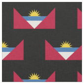 Tissu Drapeau d'Antigua-et-Barbuda (Fermer)