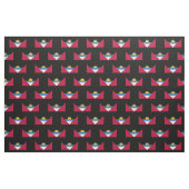 Tissu Drapeau d'Antigua-et-Barbuda (Fat Quarter)