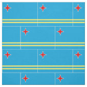 Tissu Drapeau d'Aruba (Échantillon)