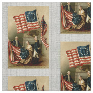Tissu Drapeau de Betsy Ross