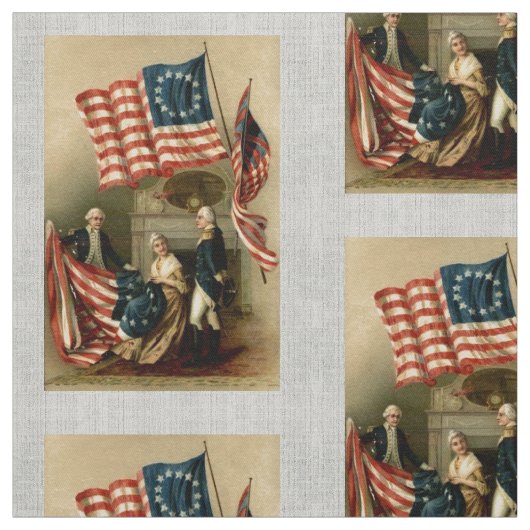 Tissu Drapeau de Betsy Ross (Échantillon)