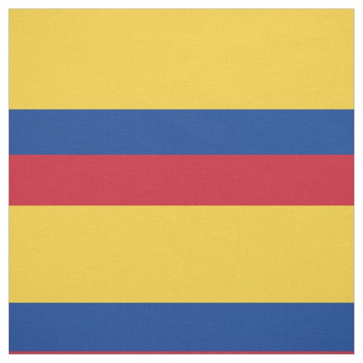 Tissu Drapeau de Colombie (Échantillon)