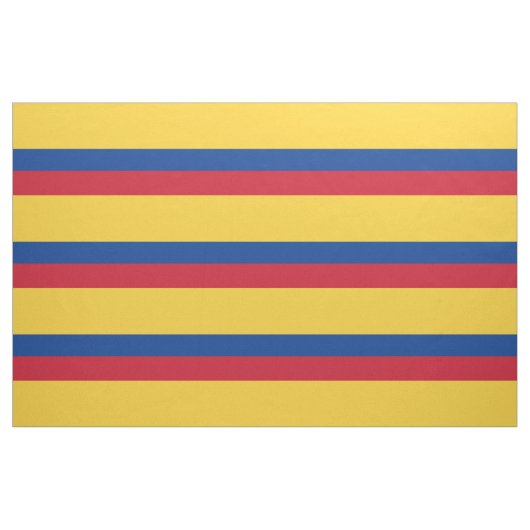 Tissu Drapeau de Colombie (Fat Quarter)