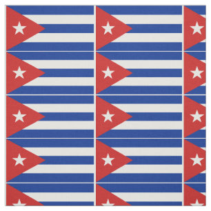 Tissu Drapeau de Cuba