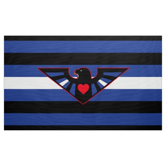 Tissu Drapeau de fierté d'aigle en cuir (Yard)