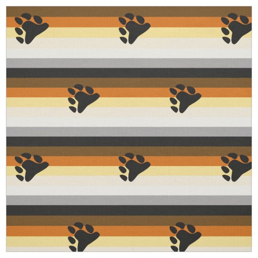 Tissu Drapeau de fierté des Ours (Échantillon)