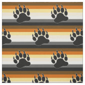 Tissu Drapeau de fierté d'ours (Échantillon)