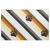 Tissu Drapeau de fierté d'ours (Fat Quarter)