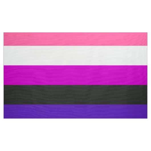 Tissu Drapeau de fierté genderfluid (Yard)