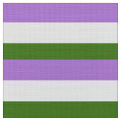 Tissu Drapeau de fierté genderqueer (Fermer)