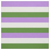 Tissu Drapeau de fierté genderqueer (Échantillon)