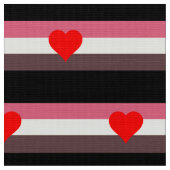 Tissu Drapeau de fierté grasse (Fermer)