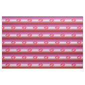 Tissu Drapeau de fierté lesbienne au rouge à lèvres (Fat Quarter)
