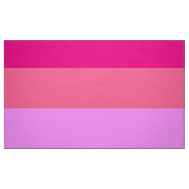 Tissu Drapeau de fierté lesbienne (Aube) (Fat Quarter)