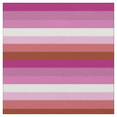 Tissu Drapeau de fierté lesbienne (Origine) (Fermer)