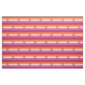Tissu Drapeau de fierté lesbienne WLW (Fat Quarter)
