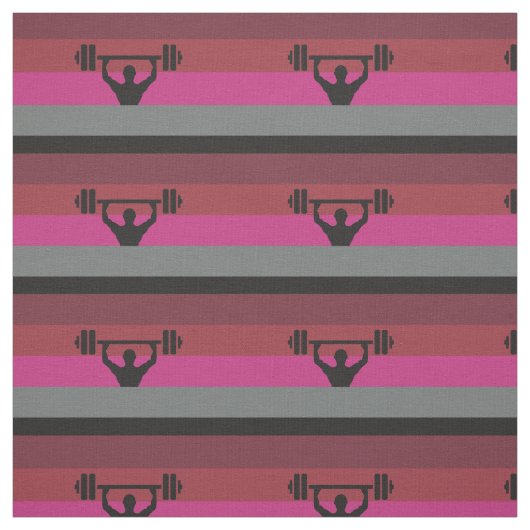 TISSU DRAPEAU DE FIERTE MUSCULAIRE (Échantillon)