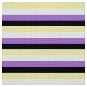 Tissu Drapeau de fierté non binaire