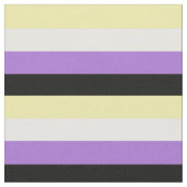 Tissu Drapeau de fierté non binaire (Fermer)