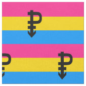 Tissu Drapeau de fierté pansexuelle (Fermer)