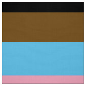 Tissu Drapeau de fierté POC de progrès LGBTQ+ (Échantillon)