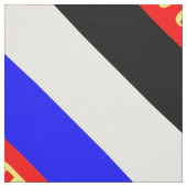 Tissu Drapeau de fierté polyamoureuse (Échantillon)