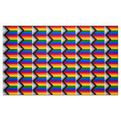Tissu Drapeau de fierté Progress LGBTQ+ (Fat Quarter)