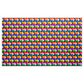 Tissu Drapeau de fierté progressiste LGBTQ+ (Yard)