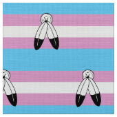 Tissu Drapeau de fierté trans bispirituel (Fermer)