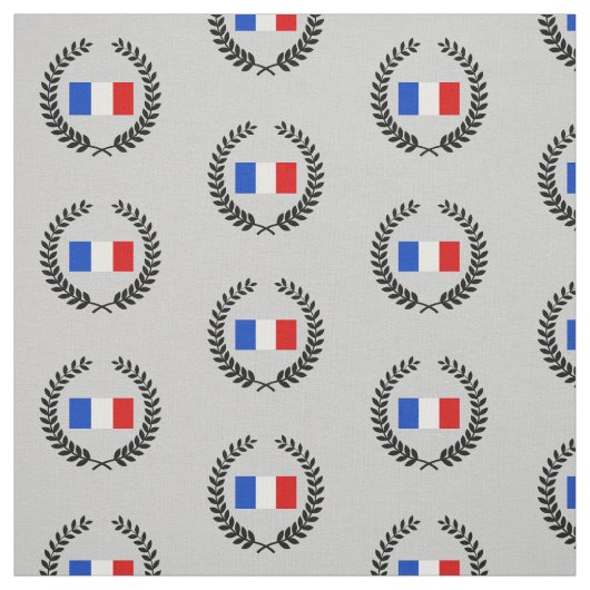 Tissu Drapeau de France (Échantillon)