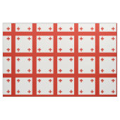 Tissu Drapeau de Géorgie (Fat Quarter)