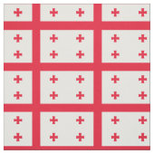 Tissu Drapeau de Géorgie (Échantillon)
