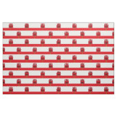 Tissu Drapeau de Gibraltar (Fat Quarter)