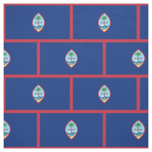 Tissu Drapeau de Guam (Échantillon)