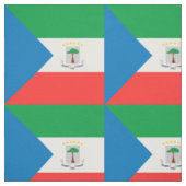 Tissu Drapeau de Guinée équatoriale (Échantillon)