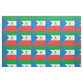 Tissu Drapeau de Guinée équatoriale (Fat Quarter)