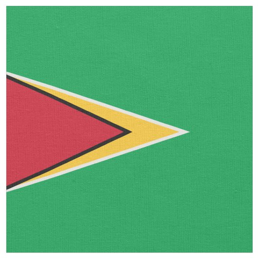 Tissu Drapeau de Guyana (Fermer)