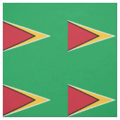 Tissu Drapeau de Guyana (Échantillon)