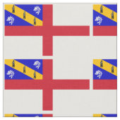 Tissu Drapeau de Herm (Fermer)