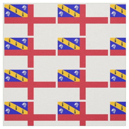 Tissu Drapeau de Herm (Échantillon)