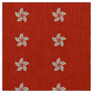 Tissu Drapeau de Hong Kong