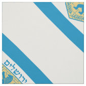 Tissu Drapeau de Jérusalem (Échantillon)