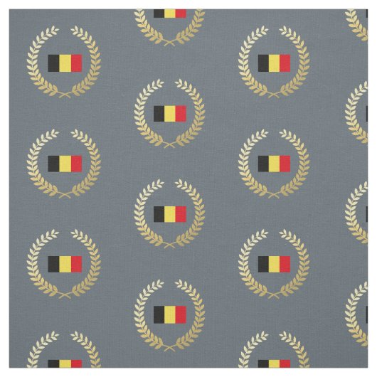 Tissu Drapeau de la Belgique (Échantillon)